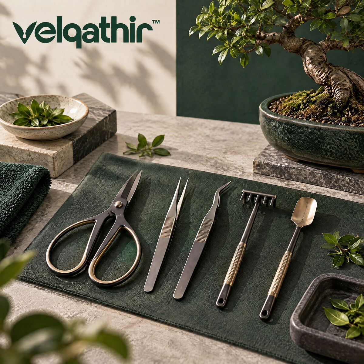 Velqathir™ Precision Bonsai & Plant Care Tool Set