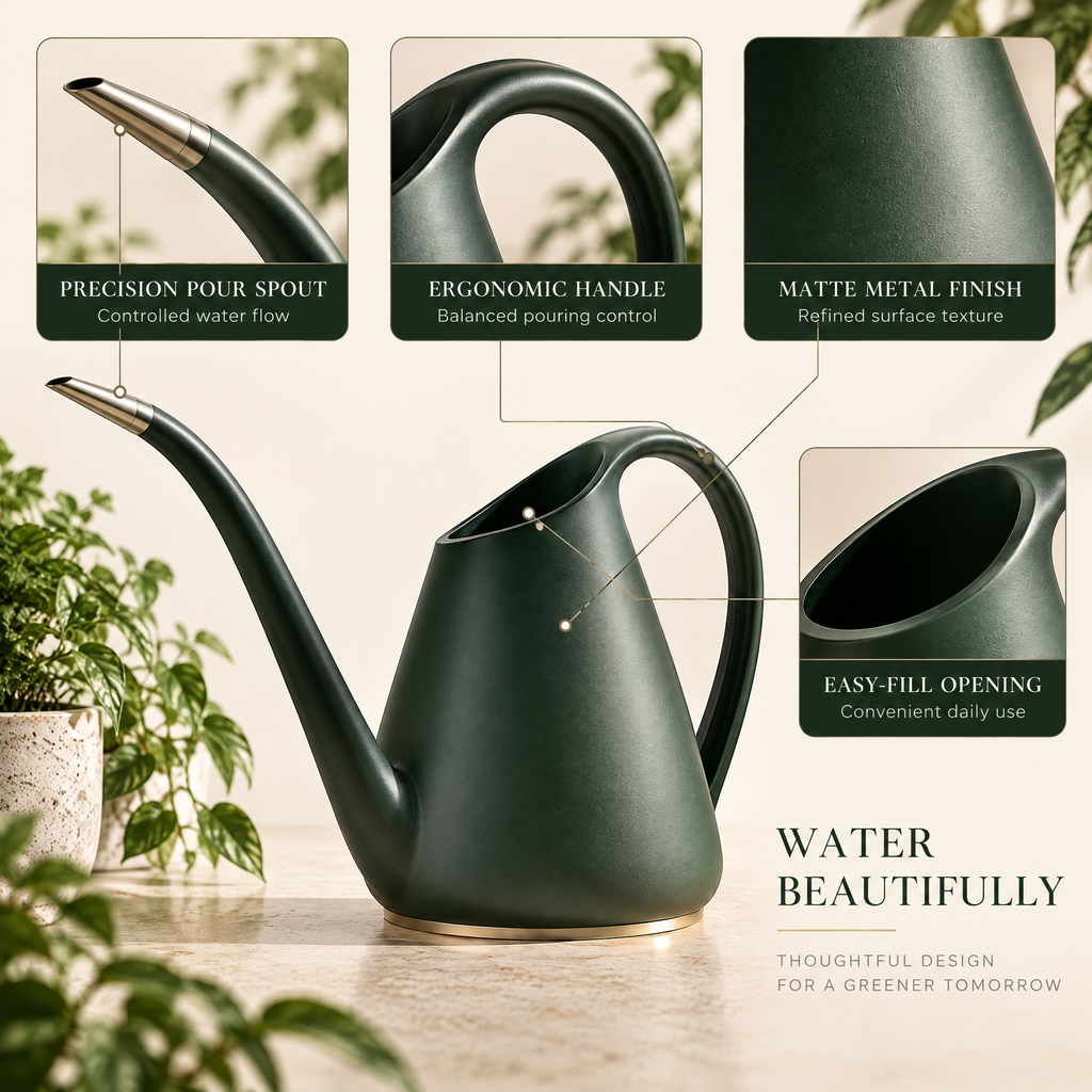 Velqathir™ Long-Spout Indoor Watering Can