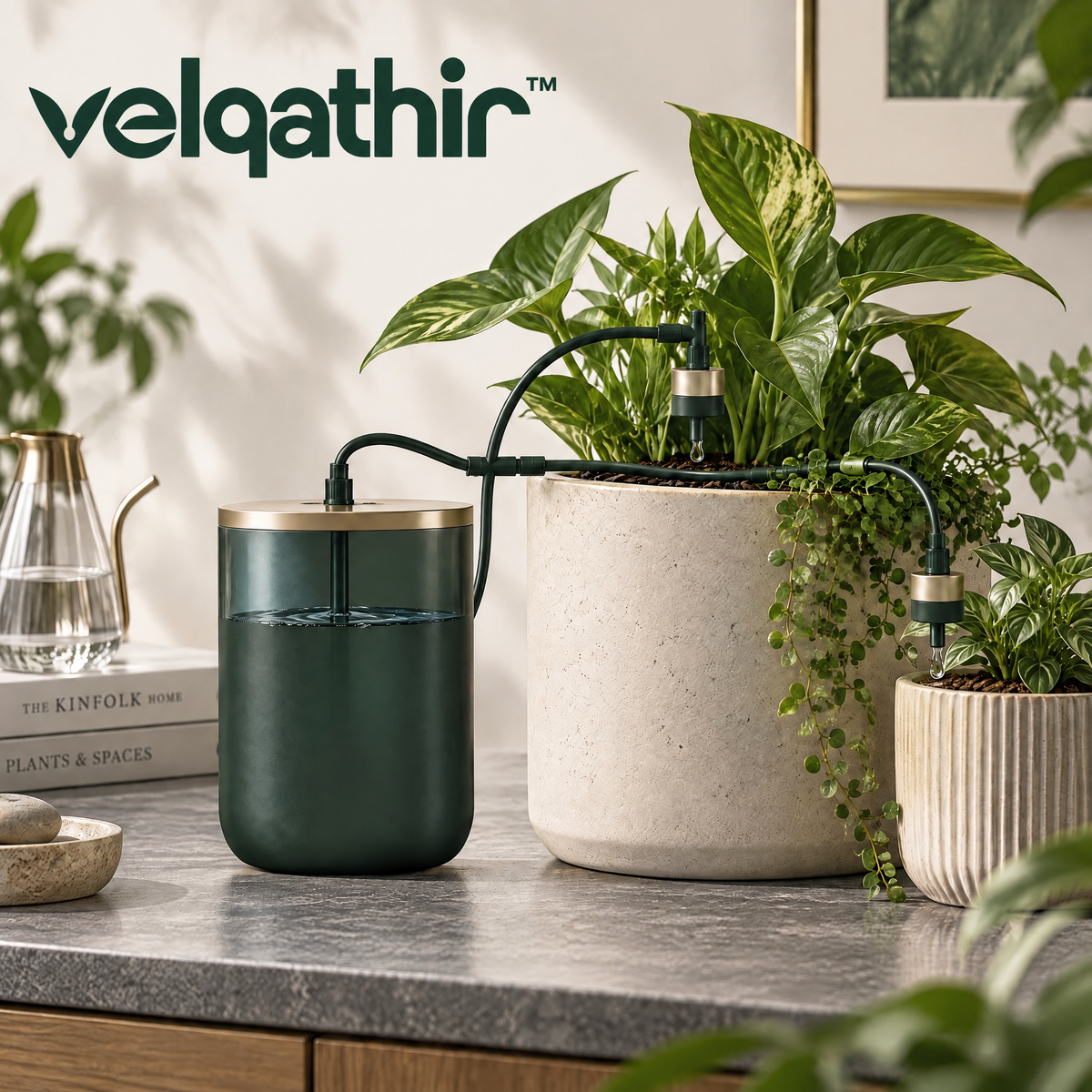 Velqathir™ Wall-Mounted Herb Planter Set