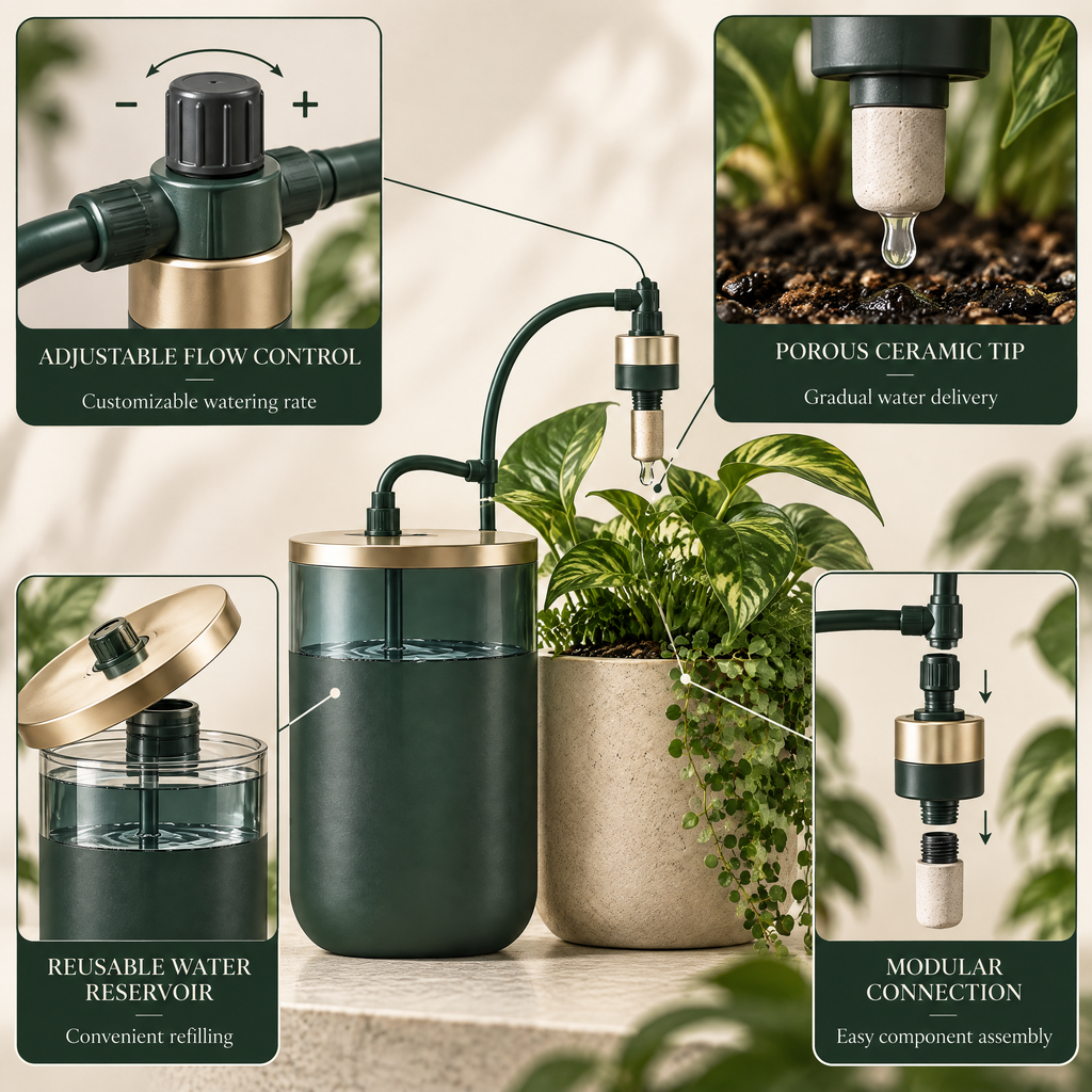 Velqathir™ Automatic Drip Watering System