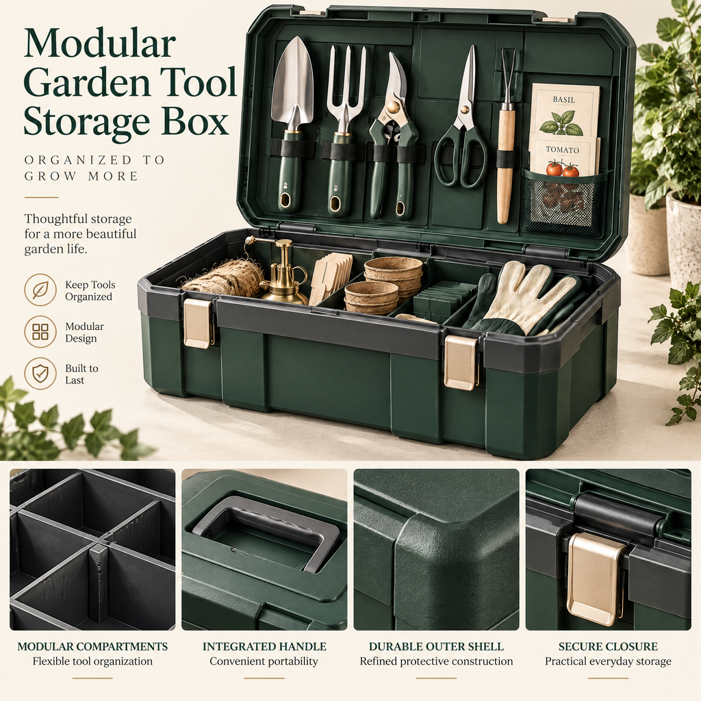 Velqathir™ Garden Tool Storage Kit